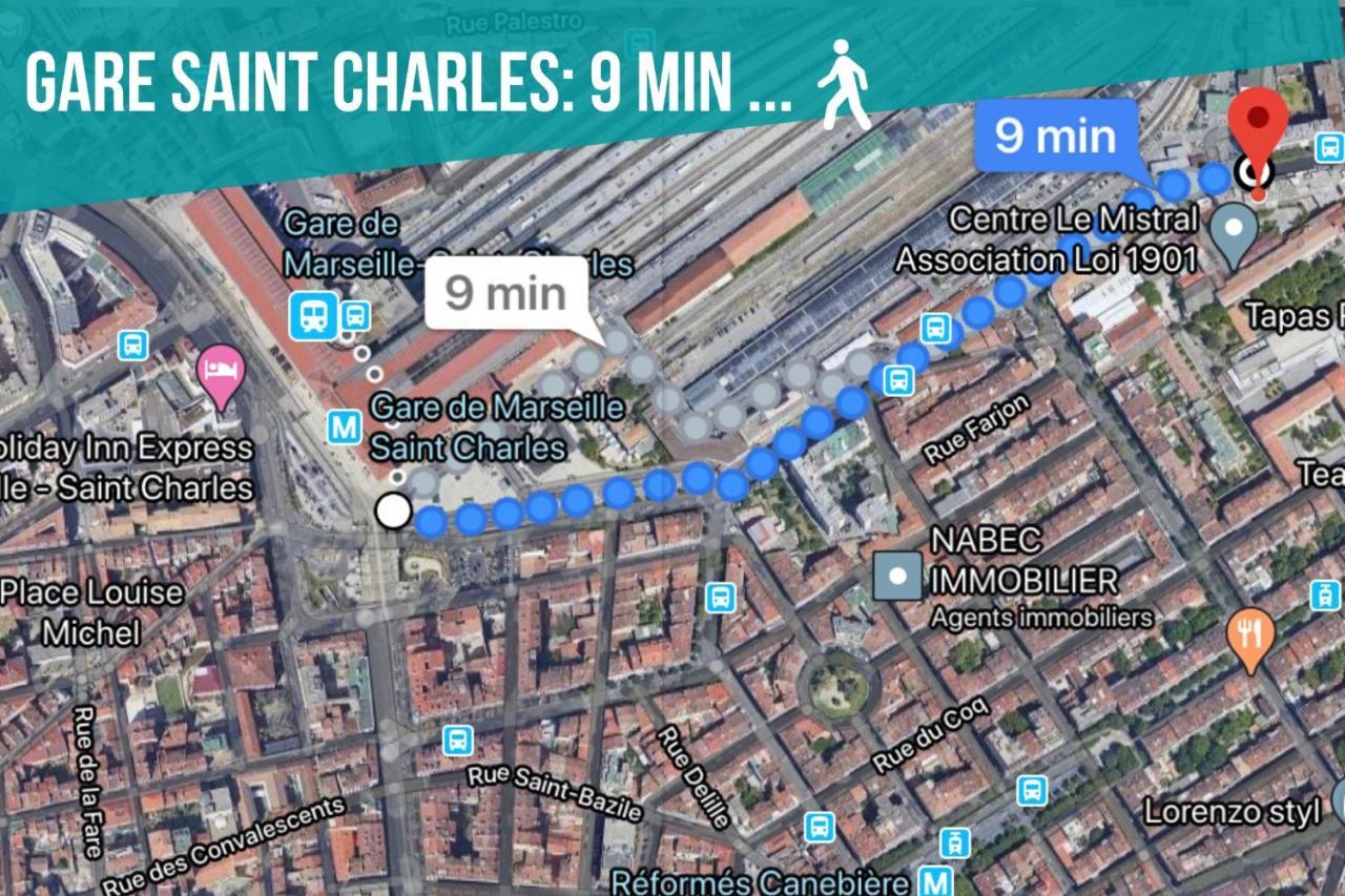 דירות מרסיי 5 Minutes Saint Charles מראה חיצוני תמונה